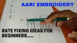 AARI WORK RATE FIXING FOR BEGINNERS/ HOW TO FIX RATE FOR AARI WORK/ FOR BEGINNERS /IN TAMIL.