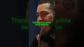 POV: Thanksgiving ft. Post Malone 🦃
