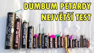Největší odpal DUMBUM Petard na Světě!🌍🧨 | TEST