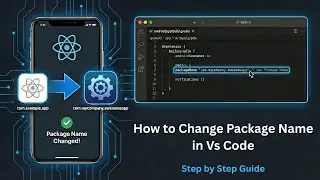How to Change Package Name in React Native | React Native Package Name Change ||