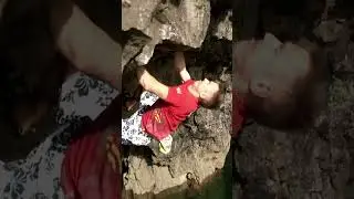 Throwback to Neil Gresham deep water soloing 8a in South Wales.