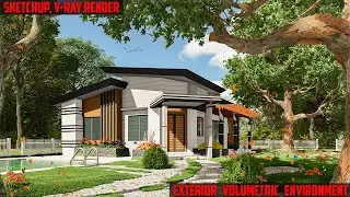 V-Ray for SketchUp_Exterior Volumetric Environment