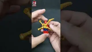 Iron Spider Minifigure #shorts #crixbrix