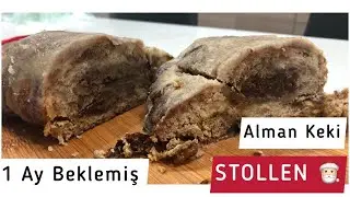 1 Ay Beklemiş STOLLEN Alman Noel Keki Yedik 🎅🏻🍰