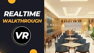 VR. Restaurant Interior in Unreal Engine 5.1. Epic GPU Lightmass.