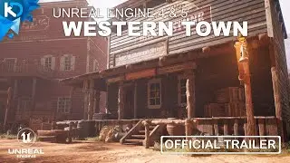 Western Desert Town - Unreal Engine 4 