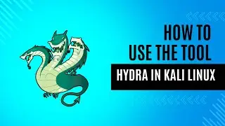 How to use the tool HYDRA || kali linux ||