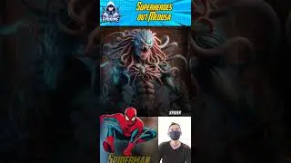 superheroes but medusa 🔥 Marvel vs DC #marvel #spiderman #avengers #dc #trending #mythology