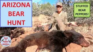 Bear Hunting Arizona - How to Hunt Black Bear - Stuffed Bear Peppers! - OTC Over the Counter Tag