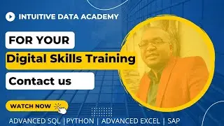 INTUITIVE DATA ACADEMY  | DATABASE | PYTHON | MICROSOFT  COURSES | CYBER SECURITY | SAP S/4 HANA etc