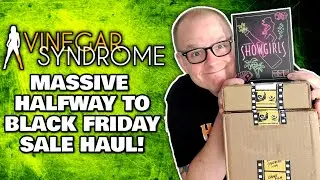 Vinegar Syndrome HALFWAY To Black Friday 2023 SALE HAUL! - The MOST I've EVER Bought!