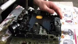 Oil change in automatic transmission  722.6 Mercedes. Clean the control unit, flush the valve body