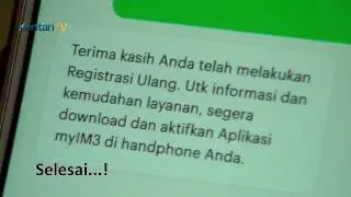 Ini cara registrasi SIM card prabayar