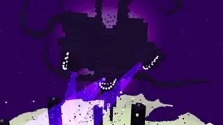 Wither storm VS the end (decayed reality addon)