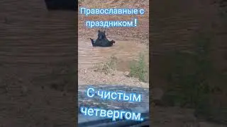 Чистый четверг.Всех православных с праздником .#чистыйчетверг