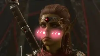 Asking Lae'zel For A Kiss In Front Of Others [Baldur's Gate 3]