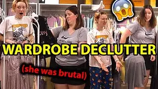 CLOSET CLEAN OUT PART 3 *stressful* | HUGE WARDROBE DECLUTTER 2023