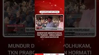 Mundur Dari Menkopolhukam, TKN Prabowo - Gibran Hormati Keputusan Mahfud MD