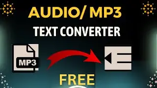 Mp3 To Text Converter Free | Mp 3 Text Converter Hindi | Transcribe Video Autio To Text