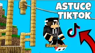 I REPRODUCE THE MINECRAFT TIPS FROM TIKTOK