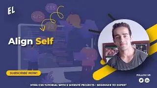 HTML-CSS Tutorial Lesson 75: Align Self - Grid #15