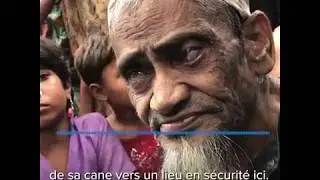 Un couple rohingya âgé a marché pendant 8 jours pour fuir la violence au Myanmar