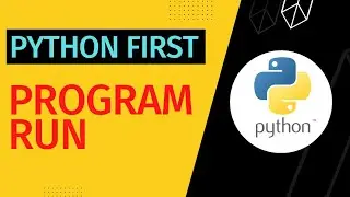 Python First Program Run in Operating System | Python Lecture 001 Tech Bi Talk
