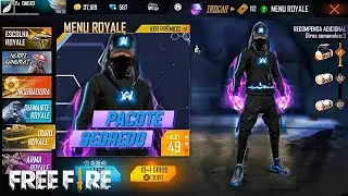 OFICIAL?! NOVO OURO ROYALE DA ATUALIZAÇÃO! EVENTO COM NOVOS EMOTES E MUITO MAIS NO FREE FIRE