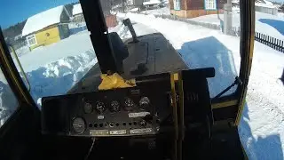 ДТ-75. Гребля, гребля, гребля. Гребля