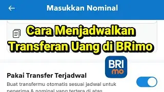 Cara Menjadwalkan Transferan Kirim Uang Lewat BRIMO || Cara Transfer Terjadwal Otomatis BRIMO