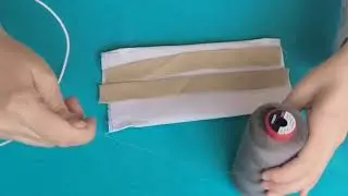 Cómo hacer una mascarilla de tela doble + filtro sin máquina de coser/barbijo, tapabocas