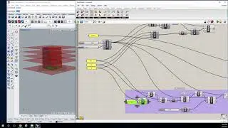 51 - How to Copy Floor Plates for Warped Volume Trimming in Rhino Grasshopper