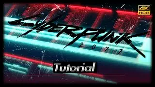 Cyberpunk 2077 - Tutorial / Practice Makes Perfect [4K HDR]