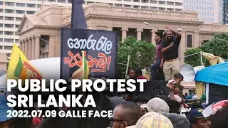 Public Protest Sri Lanka Colombo Documentary | Rajitha Shehan