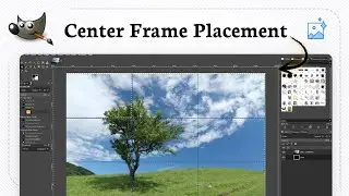 How to center image in GIMP (Subject Align)