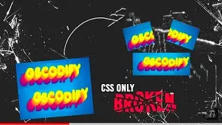 Broken - CSS Creative Image Hover Effects - Gscodify Technical