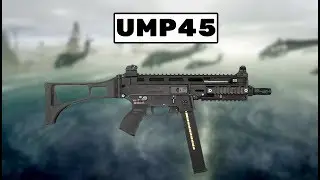 Самое мощное стрелковое оружие.Пистолет-пулемёт UMP45 (Call of Duty: Modern Warfare 2)