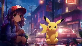 virbank city theme music with rainy mood⛈