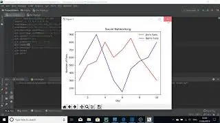 Simple Legends - Graphs - Matplotlib Python