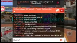¡Mírame jugar Minecraft - Pocket Edition vía Omlet Arcade!
