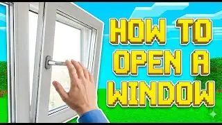 how to open window
