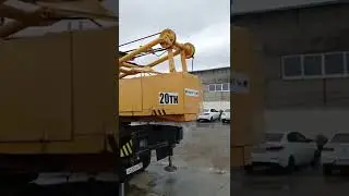 Автокран КРАЗ-250 экспресс-обзор от Виталия Белоглазова
