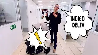 Прогулочная коляска Indigo - Delta с перекидной ручкой