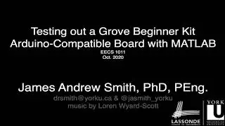 Connecting an Arduino-Compatible board to MATLAB (Grove Beginner Kit Version)