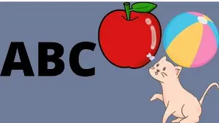 How to learning ABC | A for Apple | ABC with music [ with good voice.