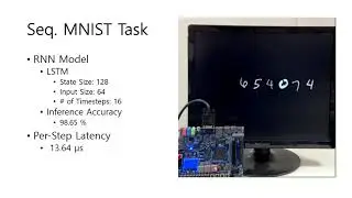 Demonstration of a Reconfigurable Inference Processor for Recurrent Neural Networks in an FPGA