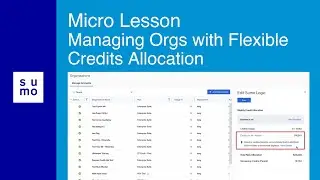 Micro Lesson: Managing Orgs with Flexible Credits Allocation
