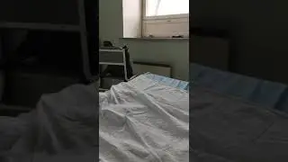 I'm at the hospital.