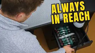 I Built my Electronics Desk from Scratch