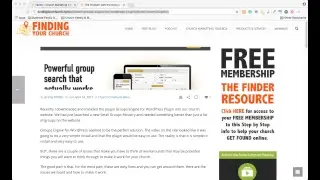 Small Groups WordPress Plugin Option